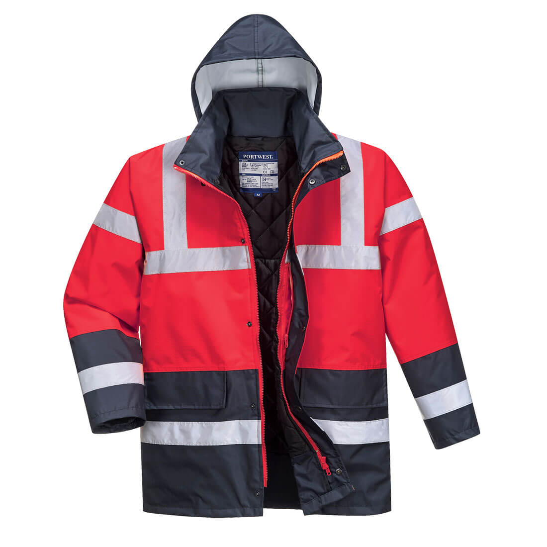 Two-tone Traffic warning jacket (S466)