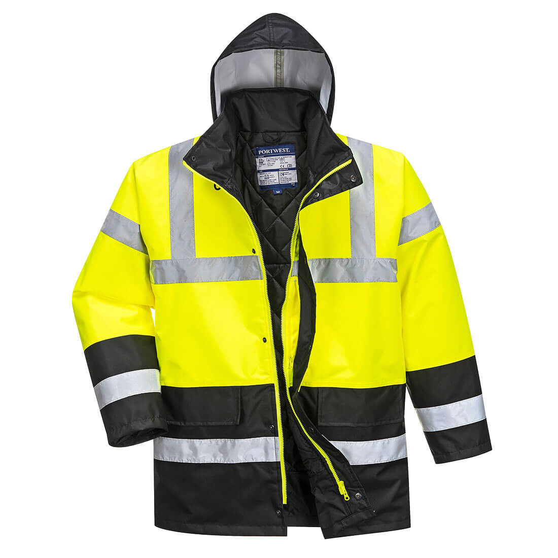 Two-tone Traffic warning jacket (S466)