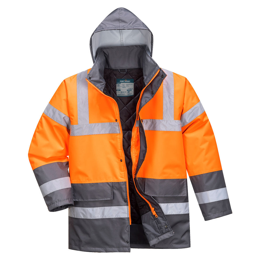 Two-tone high-visibility Traffic jacket (S467)