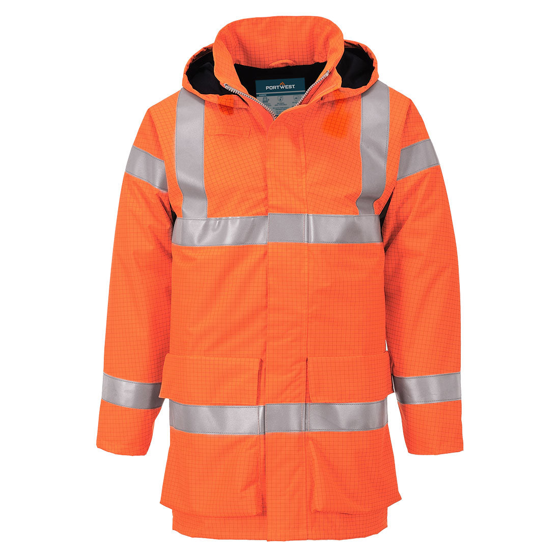 Bizflame Multi Lite Hi-Vis Rain Jacket
