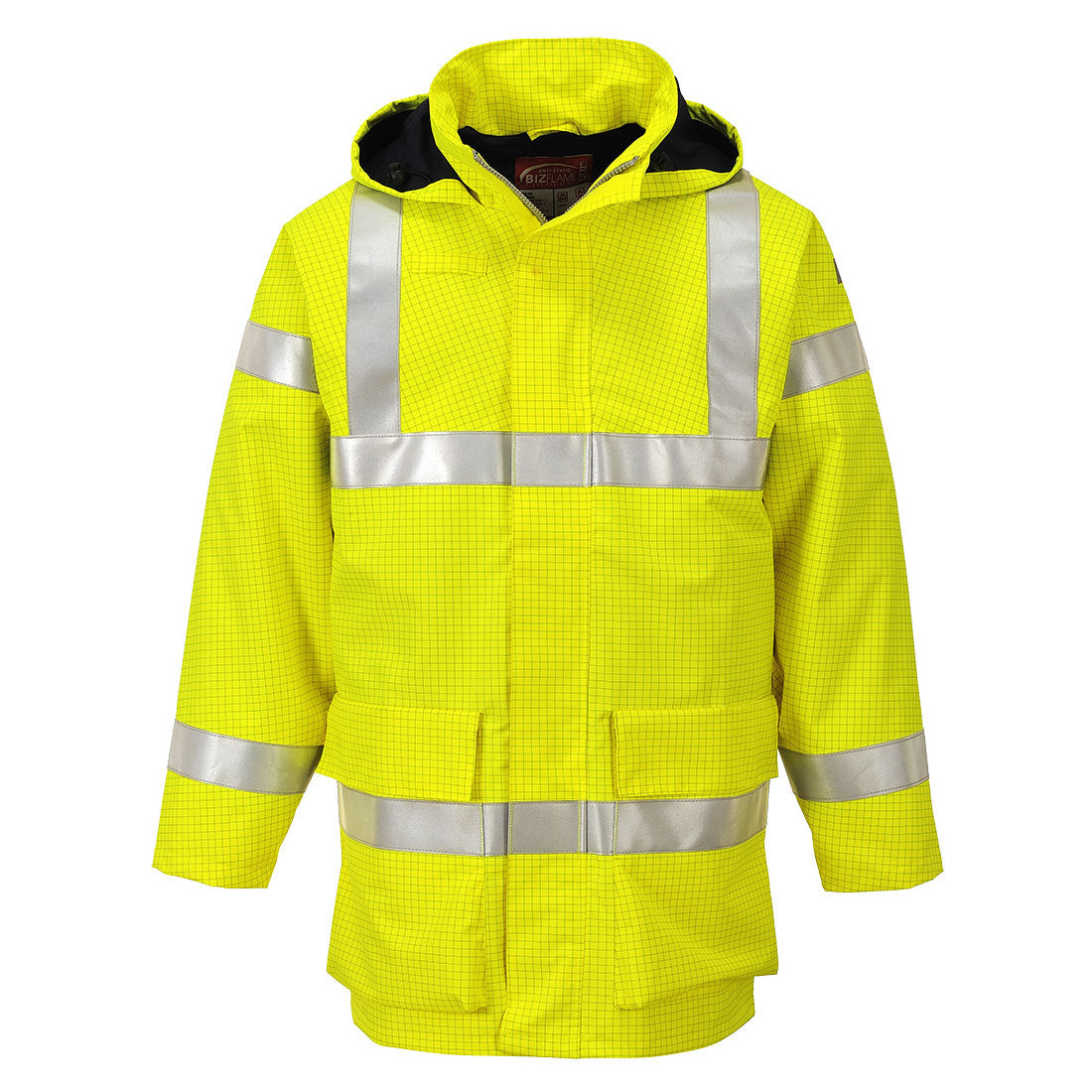 Bizflame Multi Lite Hi-Vis Rain Jacket