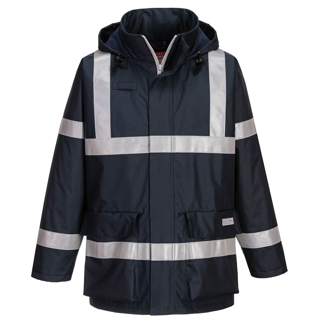 Antistatic flame-retardant and rainproof jacket Bizflame