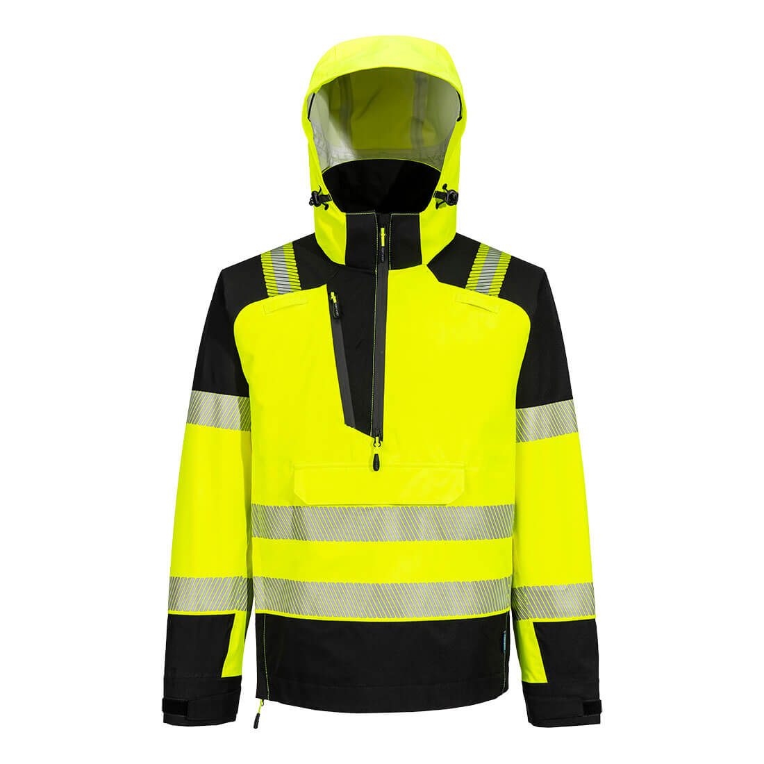 Warnschutz-Regenjacke PW3 (3L) zum Überziehen über den Kopf