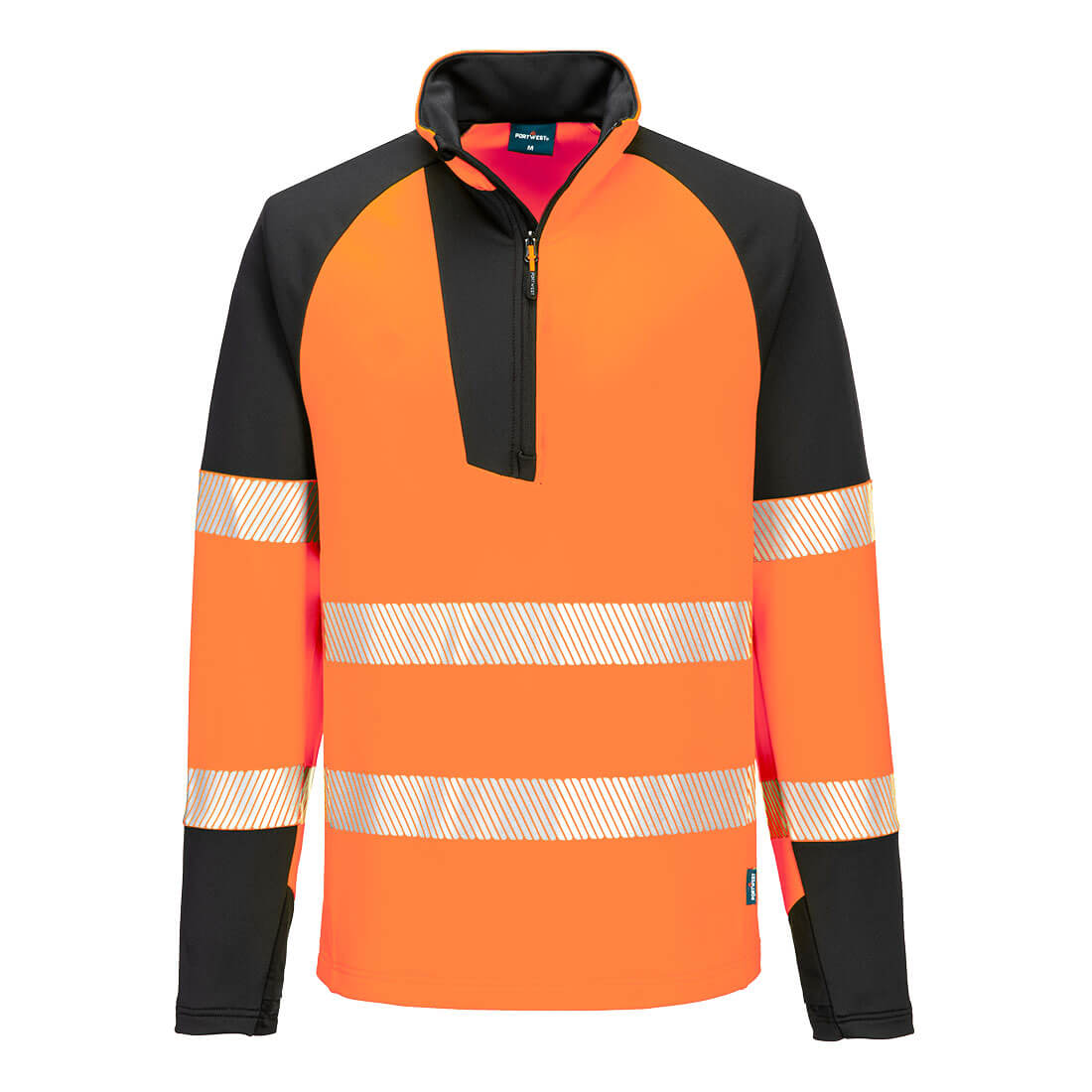 Bluza ostrzegawcza PW3 z zamkiem 1/4 (T172)