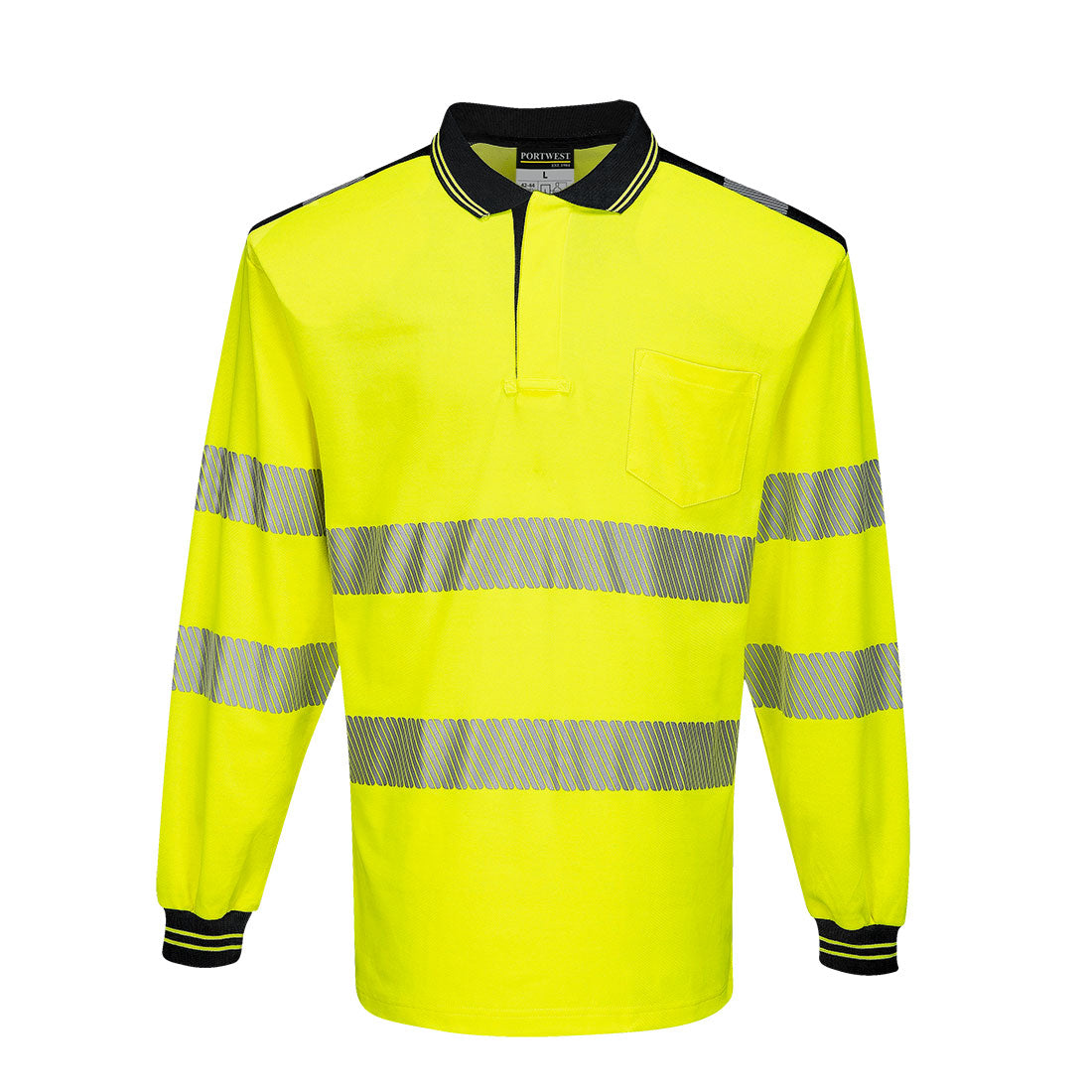 Warn-Polo-Shirt PW3 mit langen Ärmeln