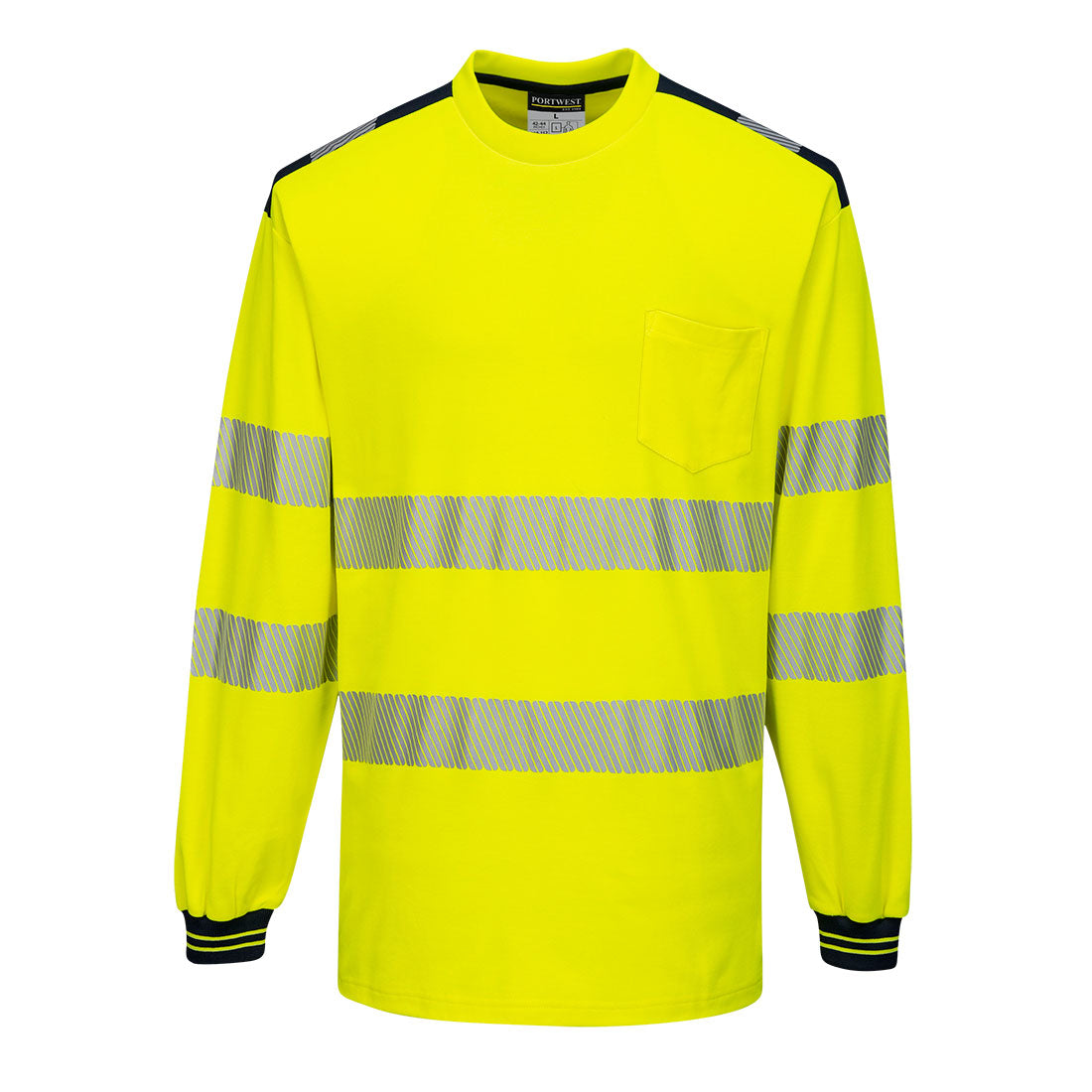Warn-T-Shirt PW3 mit langen Ärmeln