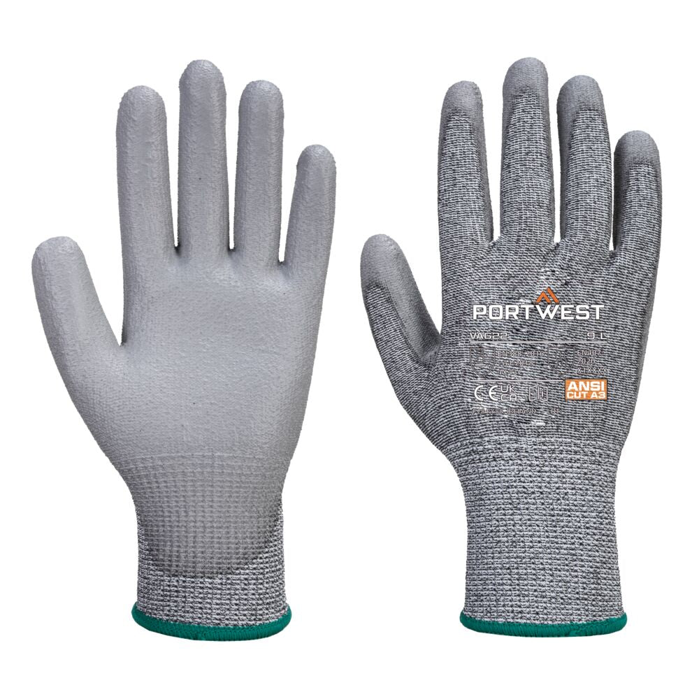 Cut Level C PU Coated Gloves for Vending Machines - 144 Pairs